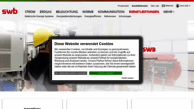 What Swb-services.de website looked like in 2020 (4 years ago)