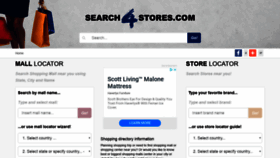 What Search4stores.com website looked like in 2020 (4 years ago)