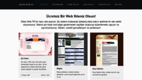 What Sitesi.web.tr website looked like in 2020 (4 years ago)