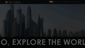 What Sunandsandtours.com website looked like in 2020 (5 years ago)