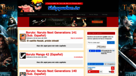 What Shippuden.tv website looked like in 2020 (4 years ago)