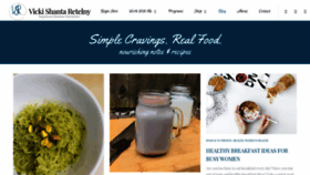 What Simplecravingsrealfood.com website looked like in 2020 (4 years ago)