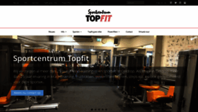 What Sportcentrumtopfit.nl website looked like in 2020 (4 years ago)