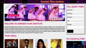 What Swadeshmediafilms.com website looked like in 2020 (4 years ago)