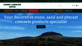 What Slemishlandscapecentre.com website looked like in 2020 (4 years ago)