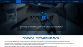 What Scopiton.be website looked like in 2020 (4 years ago)