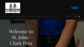 What Stjohn-clarkptc.com website looked like in 2020 (4 years ago)