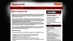 What Seguros-vida.com.ar website looked like in 2020 (4 years ago)