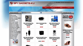 What Spygadgets4u.co.uk website looked like in 2020 (4 years ago)