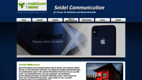 What Seidel-communication.de website looked like in 2020 (4 years ago)