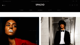 What Spazio.shop website looked like in 2020 (4 years ago)
