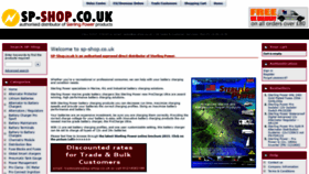 What Sp-shop.co.uk website looked like in 2020 (4 years ago)