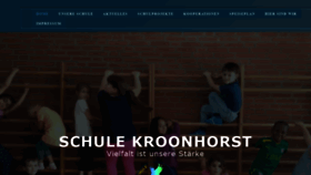 What Schule-kroonhorst.de website looked like in 2020 (4 years ago)