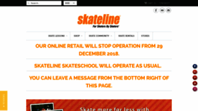 What Skateline.com.sg website looked like in 2020 (4 years ago)