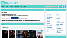 What Soap2day.watch website looked like in 2020 (4 years ago)