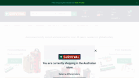 What Survivalfirstaidkits.net.au website looked like in 2020 (4 years ago)