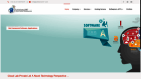 What Solutionz247.com website looked like in 2020 (4 years ago)