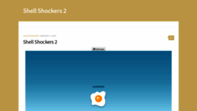 What Shellshockers2.com website looked like in 2020 (4 years ago)
