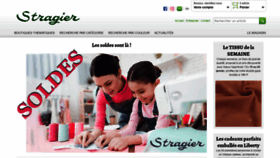 What Stragier.com website looked like in 2020 (4 years ago)