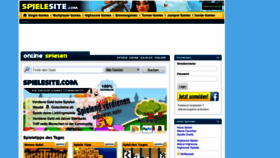 What Spielesite.com website looked like in 2020 (4 years ago)