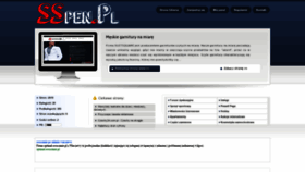 What Sspen.pl website looked like in 2020 (4 years ago)