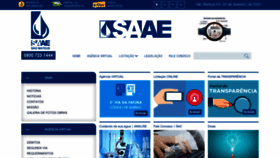 What Saaesma.com.br website looked like in 2020 (4 years ago)
