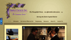 What Simplechoicescremation.com website looked like in 2020 (4 years ago)