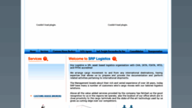 What Srplogistics.com website looked like in 2020 (4 years ago)