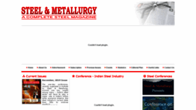 What Steelmetallurgy.com website looked like in 2020 (4 years ago)