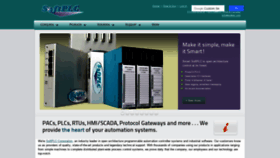 What Softplc.com website looked like in 2020 (4 years ago)
