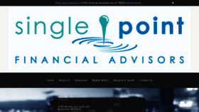 What Singlepointadvisors.com website looked like in 2020 (5 years ago)