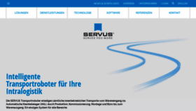 What Servus.info website looked like in 2020 (4 years ago)