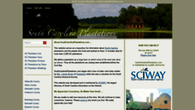 What South-carolina-plantations.com website looked like in 2020 (4 years ago)