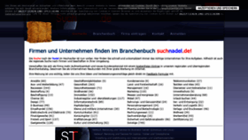 What Suchnadel.de website looked like in 2020 (4 years ago)