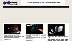 What Sonsuzteknoloji.com website looked like in 2020 (4 years ago)