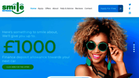 What Smilecarfinance.co.uk website looked like in 2020 (4 years ago)