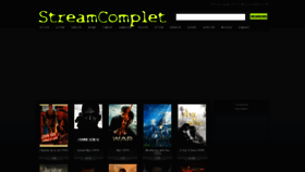 What Streamcomplet.al website looked like in 2020 (4 years ago)