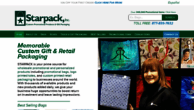 What Starpackinc.com website looked like in 2020 (4 years ago)