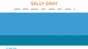 What Sallygray.com.au website looked like in 2020 (4 years ago)