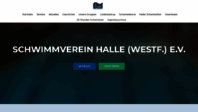 What Svhalle.de website looked like in 2020 (4 years ago)
