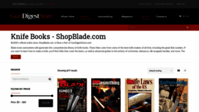 What Shopblade.com website looked like in 2020 (4 years ago)