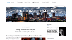 What Stpaulrealestateblog.com website looked like in 2020 (4 years ago)