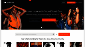 What Sandbox-soundcloud.com website looked like in 2020 (4 years ago)