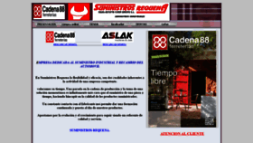 What Suministrosrequena.com website looked like in 2020 (4 years ago)