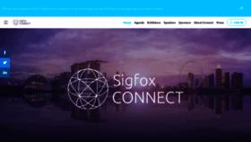 What Sigfoxconnect.com website looked like in 2020 (4 years ago)