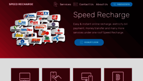 What Speedrecharge.in website looked like in 2020 (4 years ago)