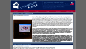 What Smartphonefrance.info website looked like in 2020 (4 years ago)
