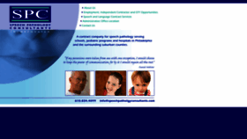 What Speechpathologyconsultants.com website looked like in 2020 (4 years ago)