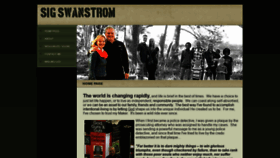What Sigswanstrom.com website looked like in 2020 (4 years ago)