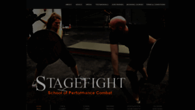 What Stagefight.co.uk website looked like in 2020 (4 years ago)